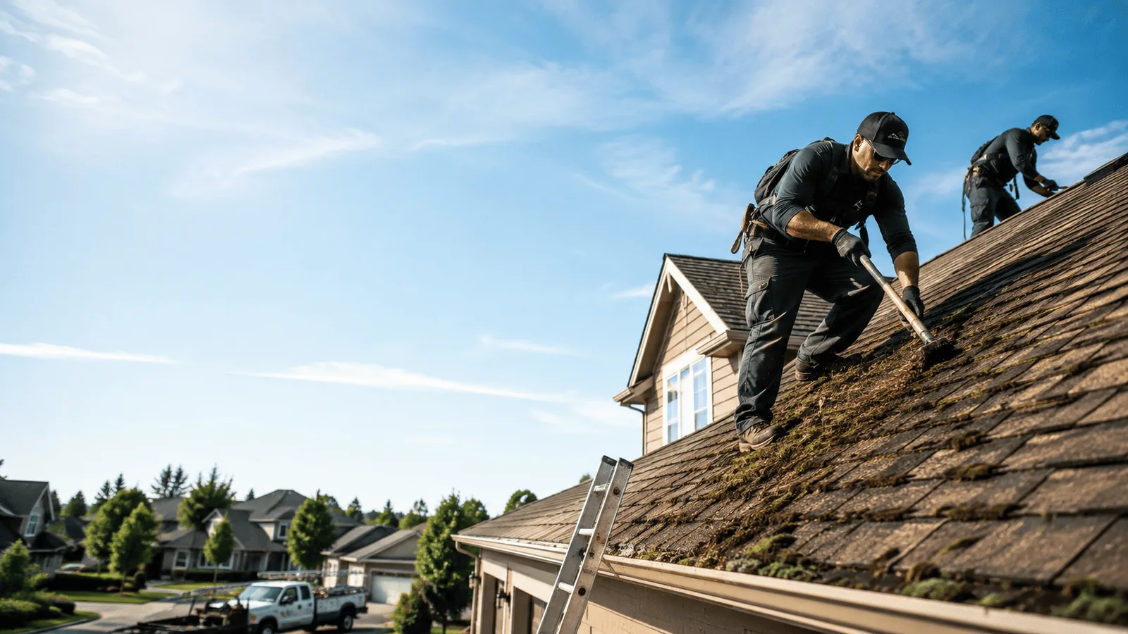 Roof Moss Removal in Wasco, OR near me
